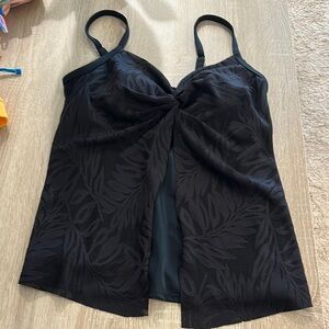 Swim Solutions Black Coverup Classic Design